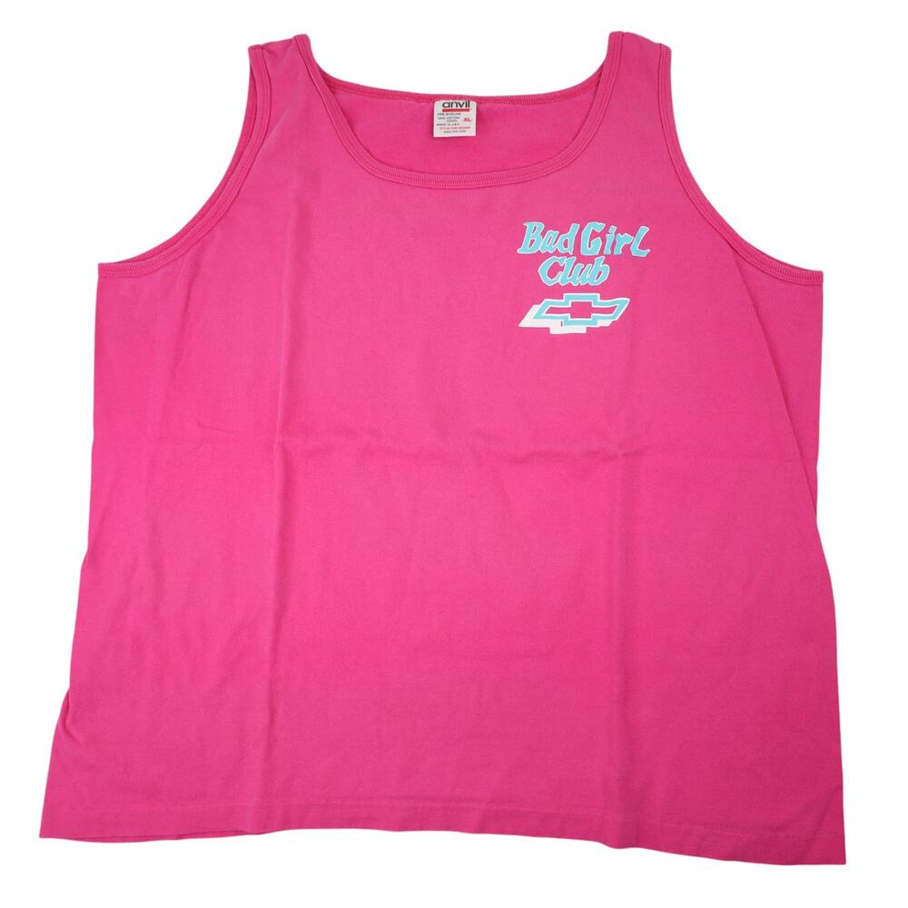 Vintage Chevy "Bad Girl Club" Graphic Tank Top